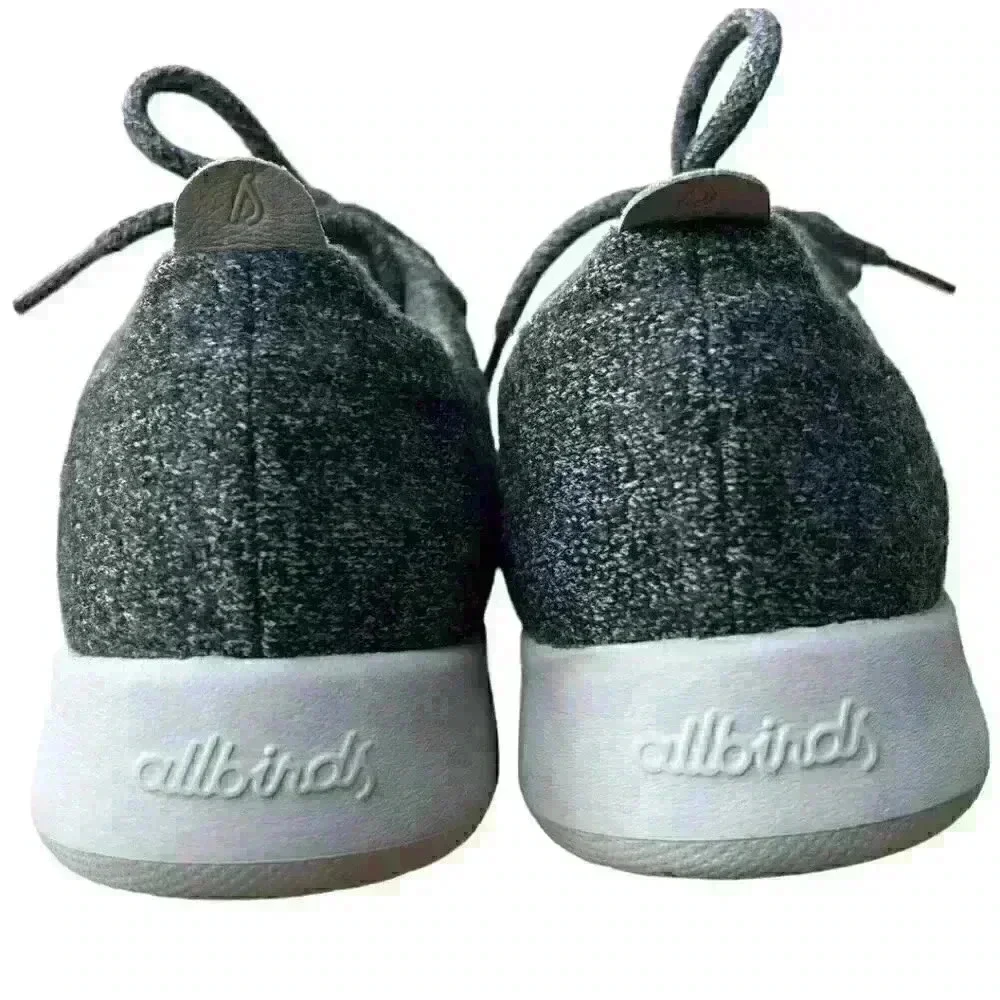 Women's Allbirds Wool Runners Charcoal Gray 0119 NV1 size 9 Merino Wool E…